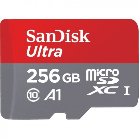 256GB SanDisk Ultra microSDXC UHS-I Memory Card Image