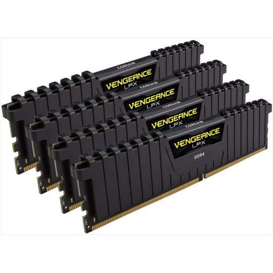 64GB Corsair Vengeance LPX DDR4 3600MHz CL16 Quad Memory Kit (4x16GB) Image