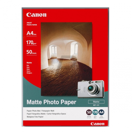 Canon Matte A4 Photo Paper - 50 Sheets Image