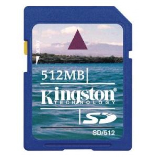 512Mb Kingston Secure Digital memory card Image