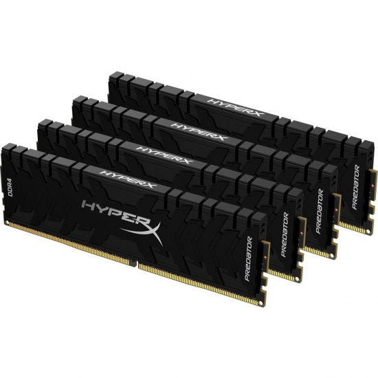 128GB Kingston HyperX Predator DDR4 3200MHz PC4-25600 CL16 Quad Channel Kit (4x 32GB) Image