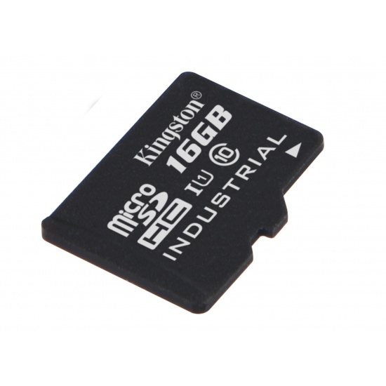 16GB Kingston Industrial Temperature microSDHC CL10 UHS-1 U1 Memory Card Image