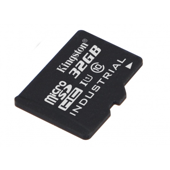 32GB Kingston Industrial Temperature microSDHC CL10 UHS-1 U1 Memory Card Image