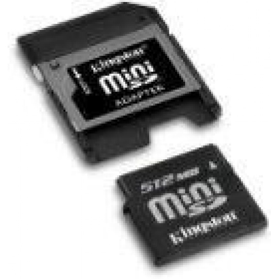 1Gb Kingston miniSD Secure Digital card Image