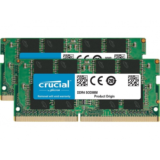 16GB Crucial DDR4 SO-DIMM 3200MHz PC4-25600 CL22 1.2V 