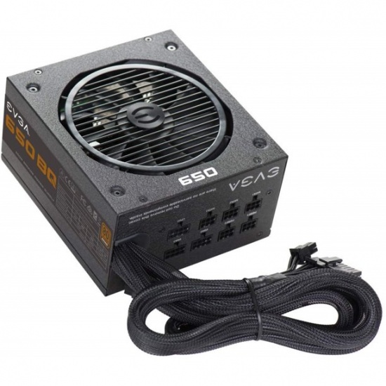 EVGA 700 BQ 700W ATX Semi Modular Power Supply - Black Image