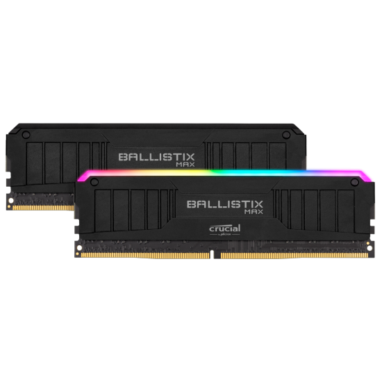 16GB Crucial Ballistix MAX 4000MHz DDR4 Dual Memory Kit (2 x 8GB) - Black Image