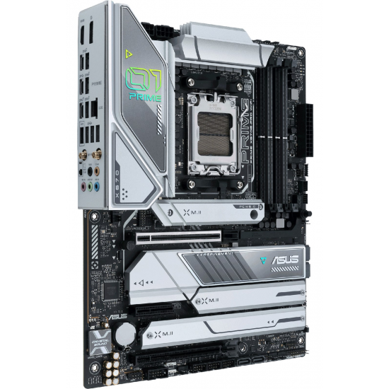Asus Prime X670E-PRO AMD X670 Socket AM5 ATX DDR5-SDRAM Motherboard Image