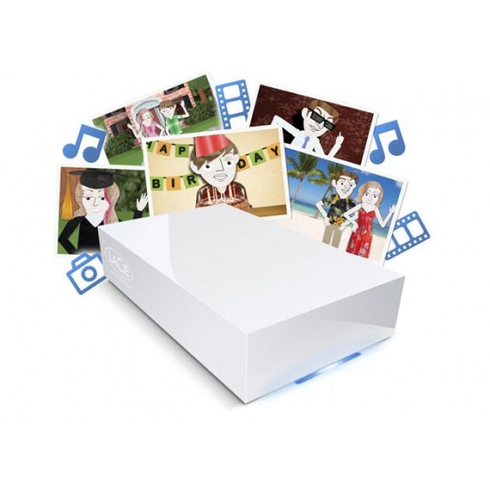 1TB Lacie CloudBox Home Network Storage (9000323EK) Image 1TB Lacie CloudBox Home Network Storage (9000323EK) Image