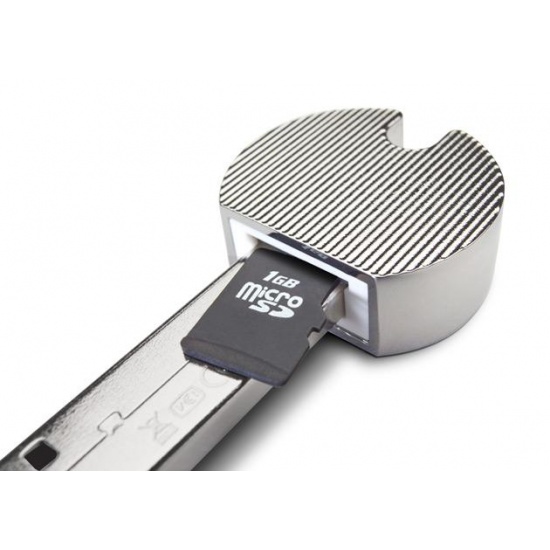 PassKey USB Key microSD Card Reader