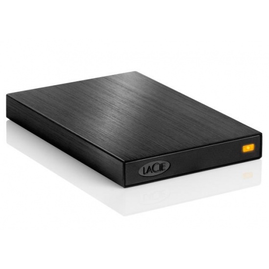 640GB LaCie Rikiki Black USB2.0 mobile hard drive Image