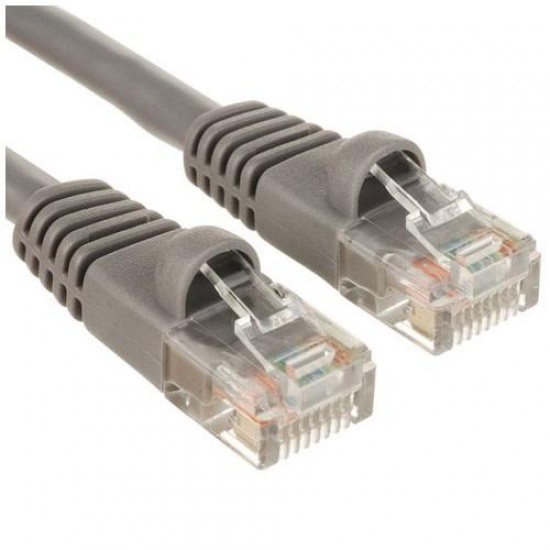 Cat5e Snagless UTP Network Patch cable (Grey) 5m Value Range Image