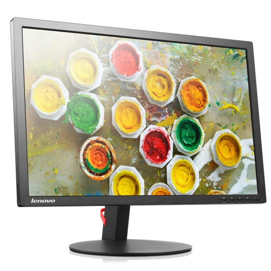 Lenovo ThinkVision T2454p 24-inch Full HD IPS Black Computer Monitor Image