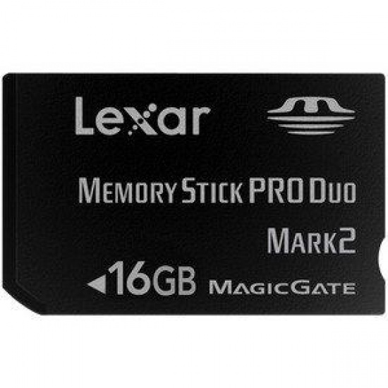 16GB Lexar Platinum II Memory Stick PRO Duo Mark2 Image