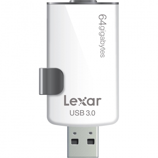 64GB Lexar M20i USB 3.0 Flash Drive White Image