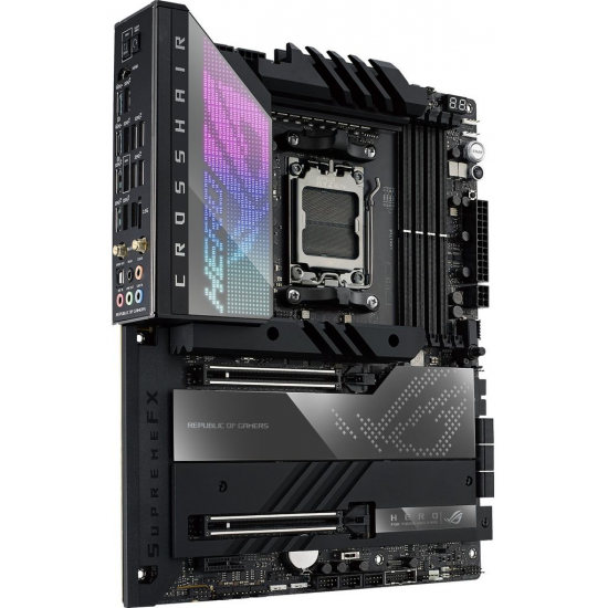 ASUS ROG Crosshair X670E Hero AMD X670 Socket AM5 ATX DDR5 Motherboard Image