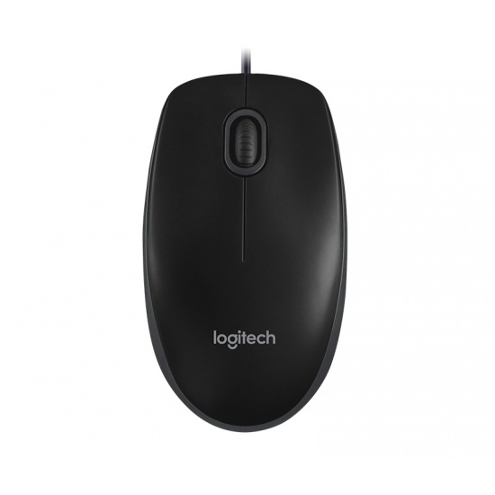 Logitech B100 Optical USB Mouse - Black Image
