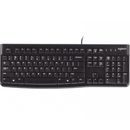 Logitech K120 Wired USB Keyboard for Business - US Layout Image