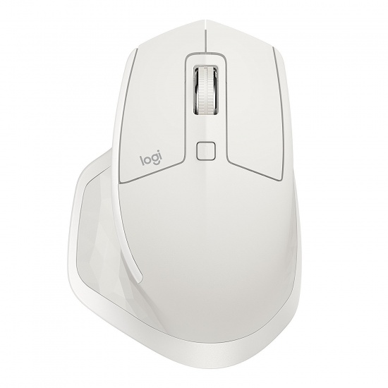 Logitech MX Master 2S Wireless Bluetooth Mouse - Light Grey Image