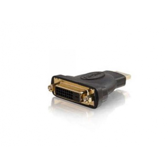 C2G DVI-D Female to HDMI Male Inline Video Adapter - black Image