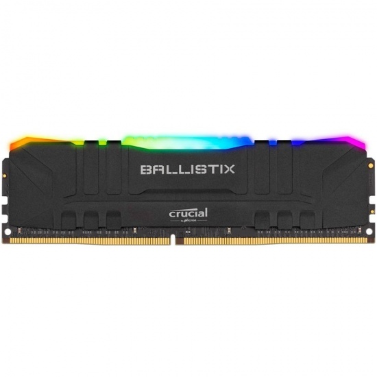 16GB Crucial Ballistix RGB 3000MHz PC4-24000 CL15 1.35V DDR4 Memory Module - Black Image