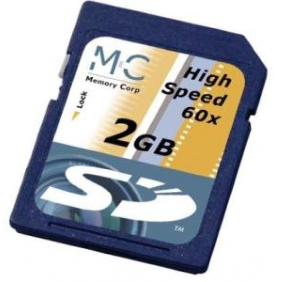 2Gb Memory Corp Secure Digital 60x High-Speed memory card Image