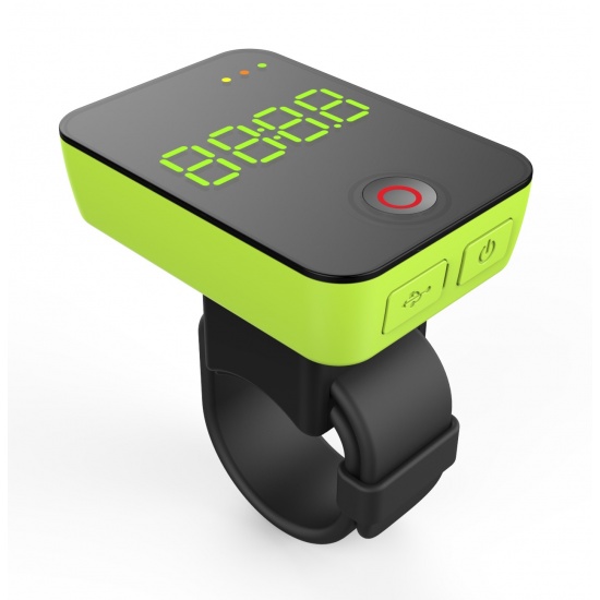 MiniWing Camile R100 Smart GPS Cycling Action Camera and Computer - Green Image