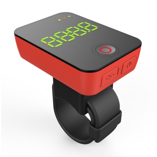 MiniWing Camile R100 Smart GPS Cycling Action Camera and Computer - Red Image