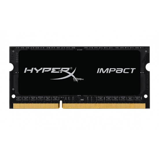 4GB Hyper X Impact DDR3 SO DIMM 1866MHz PC3-14900 CL11 1.35V Memory Module - Black Image