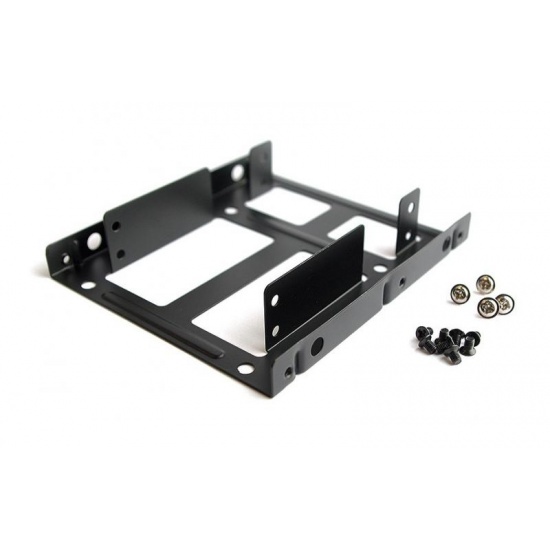 Metal internal 2.5-inch SSD/HDD mounting kit (for up to 2x 2.5-inch drives per 3.5-inch bay) Image