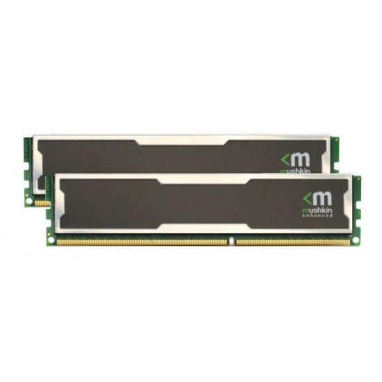 4GB Mushkin DDR3 PC3-10666 Silverline (9-9-9-24) Dual Channel kit (2x2GB) Image