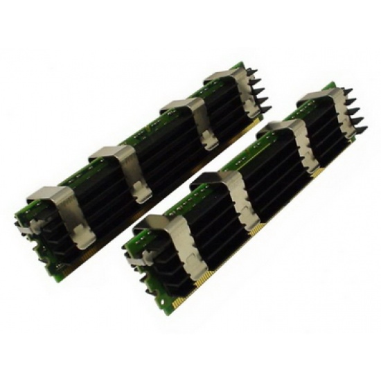 4GB Mushkin DDR2 PC2-5300 ECC FB-DIMM for Apple (2x2GB) Dual Channel kit Image
