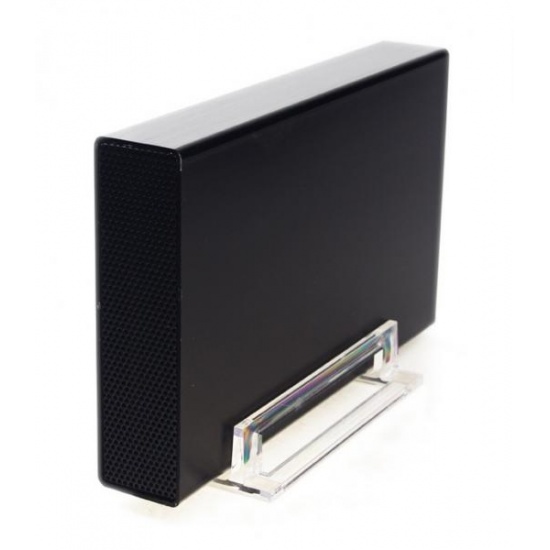 USB3.0 Aluminium External Hard Drive Enclosure for 3.5-inch SATA HDD (Black) Image