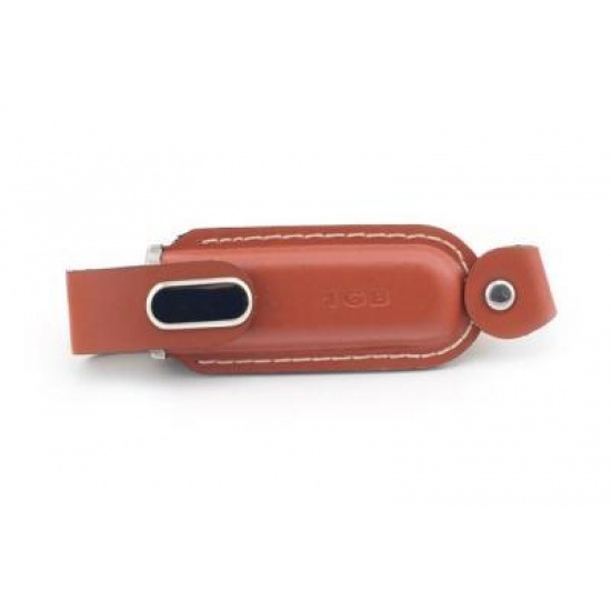 2GB NEON Easydisk Leather Housing USB2.0 Flash Drive Image