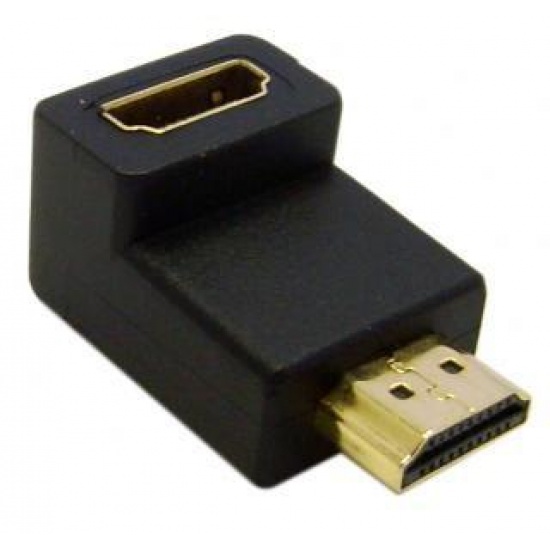 HDMI Male to Female Adapter - 90 degree angle Image