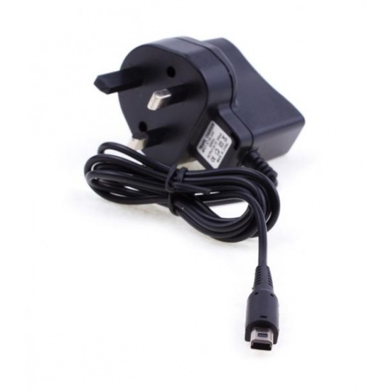 Nintendo DSI XL / DSI / 3DS mains charger (UK 3-pin plug) Image