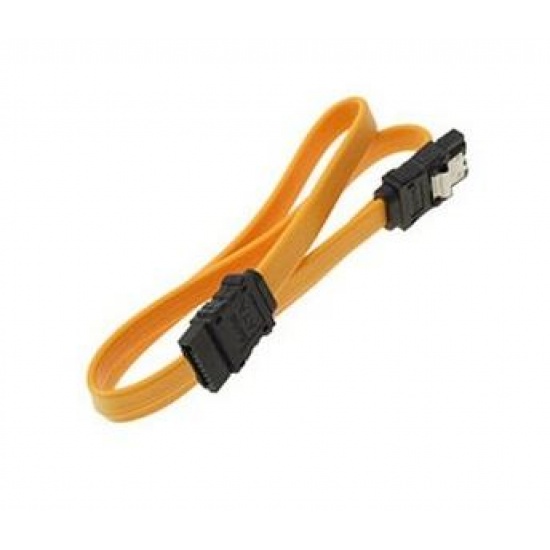 Måltid halvt For det andet NEON SATA (Serial ATA) 7-pin Internal Data Cable Orange (40cm)
