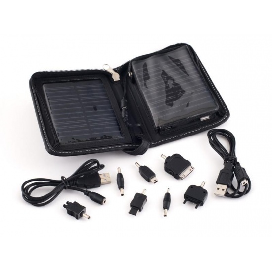 NEON SW-010 Portable Solar Charger and Battery Pack (500mA) Image