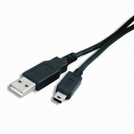 Mini USB cable - USB to Mini USB connection - 180cm length USB2.0 Image
