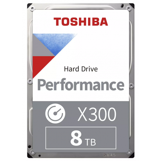 8TB Toshiba X300 3.5 Inch Serial ATA III Internal Hard Drive Image