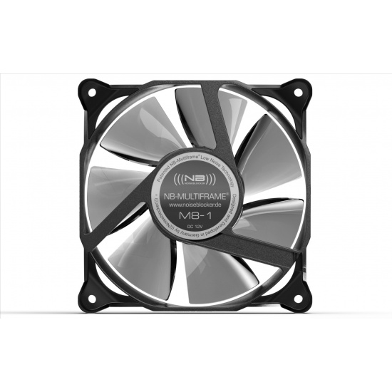 Noiseblocker Multi-frame S-Series M8-3 80mm Computer Case Fan Image