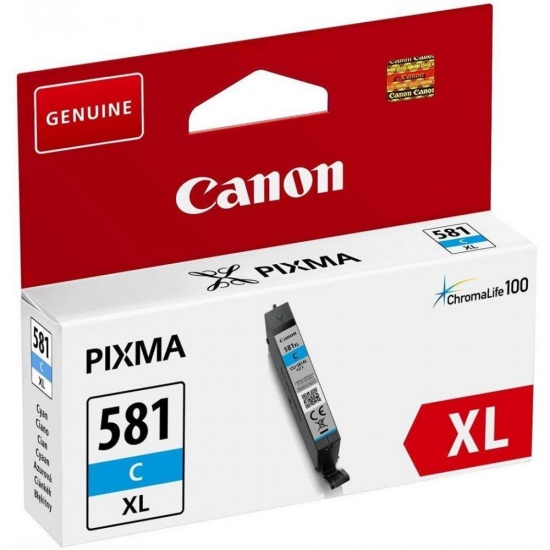 Canon CLI-581 XL Cyan Ink Cartridge Image