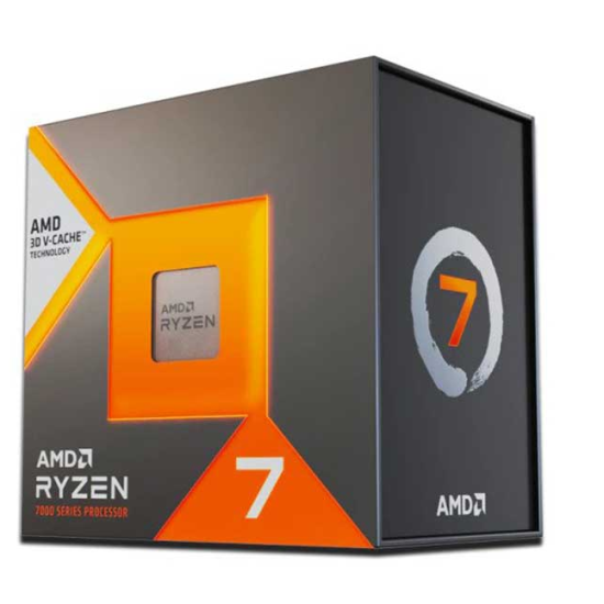 AMD Ryzen 7 7800X3D 4.2GHz (5.0 GHz) 8 Core AM5 Desktop Processor Boxed Image