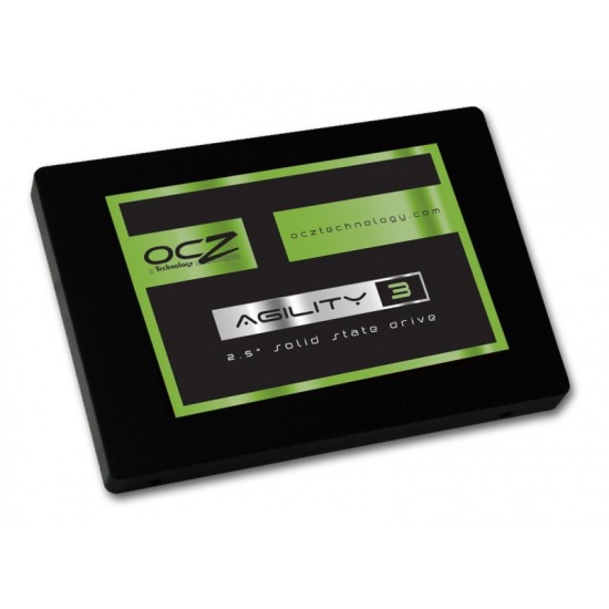 120GB OCZ Agility 3 SSD 2.5-inch Solid State Drive 6Gb/s (read 525MB/s-write 500MB/s) - REFURBISHED Image