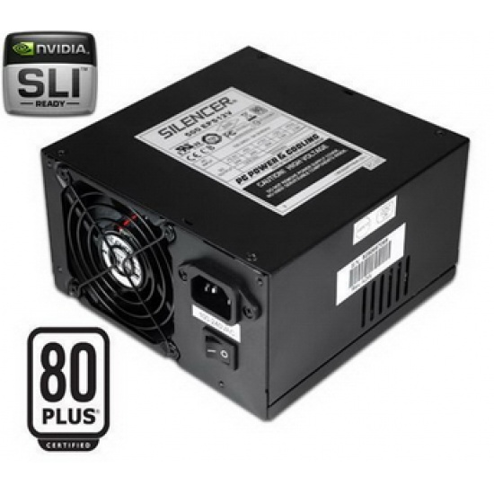 OCZ PC Power & Cooling Silencer 500W EPS12V ATX PSU (UK) Image OCZ PC Power & Cooling Silencer 500W EPS12V ATX PSU (UK) Image