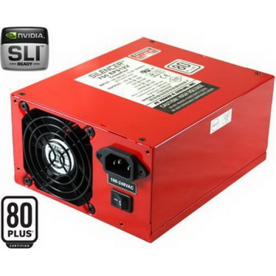 OCZ PC Power & Cooling Silencer 750W Crossfire Edition Red (UK 3-pin version) Image