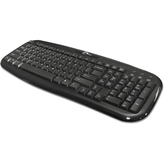 Siig QWERTY USB Desktop Keyboard - Black Image