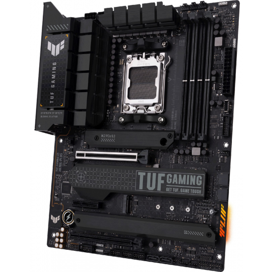 Asus TUF Gaming X670E-PLUS AMD X670 Socket AM5 ATX DDR5-SDRAM Motherboard Image