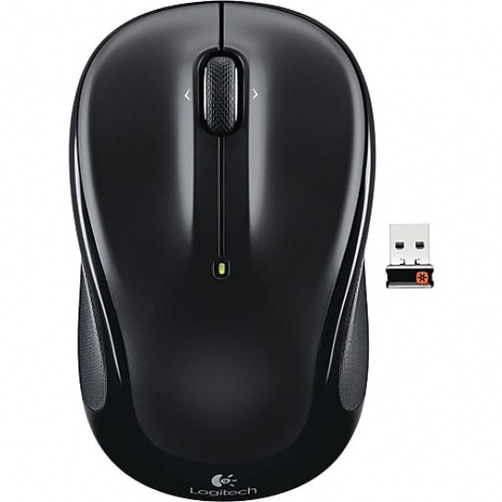 Logitech M325 Optical Wireless Mouse - Black Image