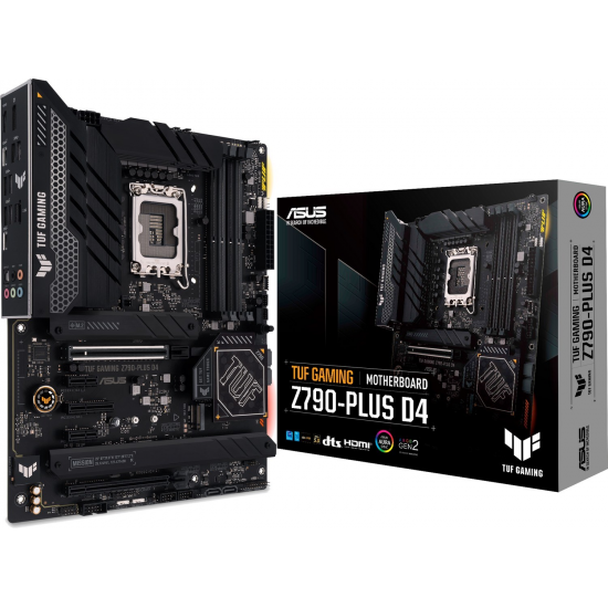 Asus TUF Gaming Z790-PLUS D4 Intel Z790 LGA 1700 ATX DDR4-SDRAM Motherboard Image